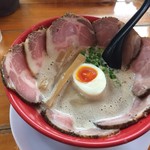 俺のラーメン あっぱれ屋 - 濁とろ塩チャーシュー麺