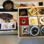 一幸 - 寿司とサーロインステーキ膳1,980円＋税