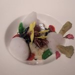 リストランテASO - 烏賊墨を練りこんだタリオリーニ 蛍烏賊と（桜海老）