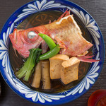 Kakure Kuukan Zen - 鮮魚煮つけ