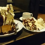 キッチン・マカロニ - 上を切り分けた様子