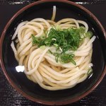 セルフうどん なりや本店 - 冷かけうどん 中  330円