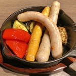洋麺バルPastaBA - 3種のマンガリッツァ豚ソーセージ