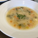 Morimoto”お肉とパスタのお店” - スープ