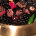 和火 - 少しずつ 焼き過ぎないように。