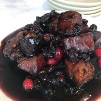 CINA New Modern Chinese - 熟成黒酢の酢豚