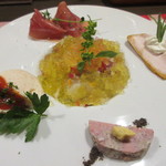 ビストロ アオキ - 前菜盛り合わせ