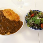 カフェ ビアンカ - ドライカツカレー