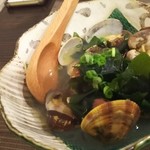 和彩 嘉司郎 - アサリ酒蒸し