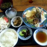 みき水産 - 天ぷら定食　1,000円