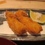 くろぎ - なんと！松茸のフライ！最高です