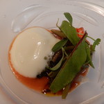 モトイ - 大原野菜のガスパチョと百合根のエキュム