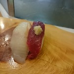 Umai Sushi Kan - 平目、ミンククジラ