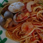 Jolly Pasta - エビ…生臭い…残念(-""-;)