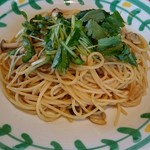 ジョリーパスタ - ランチ店長のオススメ 茸とあさりの醤油ソース