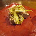 虎穴 - 白レバーペーストと黄ニラのレバニラ
