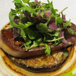 レストラン リューズ - 鴨のフォアグラと賀茂なす