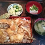 そば処津知屋 - 天重 950円