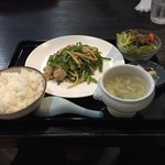 中国四川麺飯店 一燈 - 週替りランチ(青椒肉絲)❣️