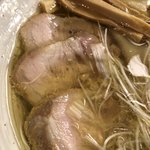 チャーシューのアップ