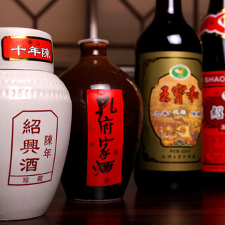 紹興酒・果実酒・中国茶◆多彩な中国ドリンクをご用意。