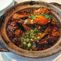 涵梅舫 銀座店 - 茄子の四川風土鍋煮込み