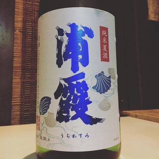 Soba To Kamoryouri Shinsaibashi Soubei - 宮城県…浦霞 夏の純米酒