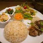 HanaCAFE nappa69 - ラム肉のソテーのマスタードソース
