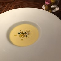 RISTORANTE Orobianco - トウモロコシの冷製ポタージュ