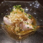 鮨 三心 - ❷対馬のど黒炙り