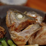 赤坂とゝや魚新 - 鱸（すゞき）のかま鹽燒（しほやき）