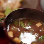 赤坂とゝや魚新 - 赤出汁（あかだし）