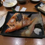 旬魚菜 ひだまり - 金目鯛のカマ塩焼き