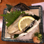 まいもんや かっぱ - うまそうな岩牡蠣です。