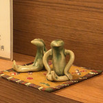 まいもんや かっぱ - カッパの置物があちこちに