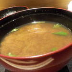 鮨 三心 - ㉕シジミ汁