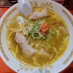 一龍 - にんにくそば（Garlic Noodles）　800円