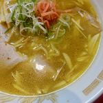 一龍 - にんにくそば（Garlic Noodles）　800円