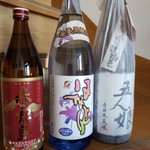 シモアール - 旦那の焼酎とお気に入りの日本酒