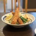 田園 ダイニング&カフェ スマイル - 大エビフライ