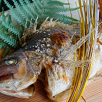 のどぐろ塩焼き