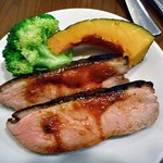 Bistroフルフル - 鴨ムネ肉のロースト（取り分けました）