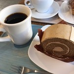 アン・シャーリー - コーヒーボーイでドリンクオーダーしカフェ利用ですがセルフのためイートインに近いシステム