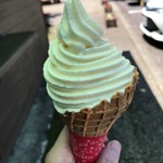 道の駅平成 - ソフトクリーム    350円