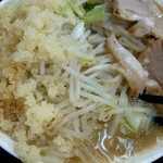 魔界ラーメン 月光 - 野菜もたっぷり摂取