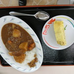 大衆食堂 半田屋 - カツカレーと玉子焼