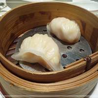 龍天門 - 海老入り蒸し餃子