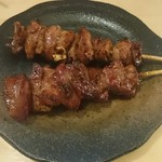 焼きとんまるいち - タンシタとハツモト  だったかな