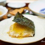 たきや - カラスミ餅磯辺焼き