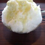 メロン練乳氷